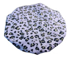 Microwavable Deep Conditioning Heat Cap  - Washable - with matching Sleeping Bonnet - Leopard