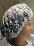 Black Lives Matter Deep Condition Heat Cap Thermal Cap - WASHABLE *made to order* -