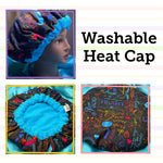 Natural Hair Product - Deep Conditioning Heat Cap - Natural Hair Repair - Thermal Cap - Microwavable Heat Cap  - Blessed