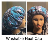 Microwavable Heat Cap - Curly Hair Product - Deep Conditioning Heat Cap - Curly Hair Repair - Thermal Cap - Black Panther King of Wakanda