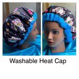 Microwavable Heat Cap - Curly Hair Product - Deep Conditioning Heat Cap - Flaxseed Cap - Thermal Cap - Kill them with kindness