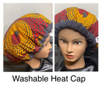 Microwavable Heat Cap - Curly Hair Product - Deep Conditioning Heat Cap - Curly Hair Repair - Thermal Cap - Ghana Roots