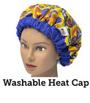 Natural Hair Product - Microwavable Heat Cap - Curly Hair Product - Deep Conditioning Heat Cap - Curly Hair - Thermal Cap - We Can Do It!