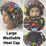 Heat Cap for Deep Conditioning - Low Porosity Hair - Washable Heat Cap - Microwavable Heat Cap - Uplifting
