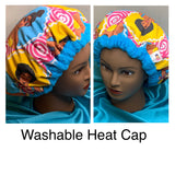 Hair Repair Treatment - Natural Hair Care Product - Self Care - Deep Condition Heat Cap - Washable Thermal Cap - Brown Sugar