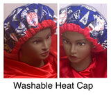 Self Care - Microwavable Deep Conditioning Heat Cap - Thermal Cap  - Natural Hair Product - NY Yankees