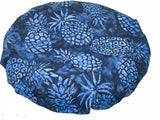 Washable, Microwavable Deep Conditioning Heat Cap Natural Hair Repair Thermal Cap  - *made to order* - Pineapple Blues