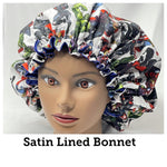 Satin Lined Sleeping Bonnet - Marvel Heroes