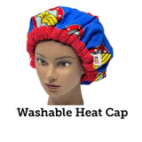 Microwavable Deep Conditioning Heat Cap - Thermal Cap - Natural hair Product - Low Porosity Hair Care - We are all Wonder Woman