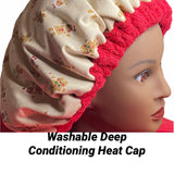 Thermal Cap - Deep Conditioning Heat Cap - Natural Hair Care Product for Low Porosity Hair - Gingies