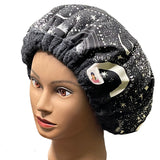 Microwavable Deep Conditioning Heat Cap - Curly Hair - Natural Hair Product - Self Care -Thermal Cap - Moon Glow