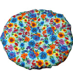Natural Hair Product - Self Care - Hair Repair Treatment Cap - Deep Conditioning Heat Cap - Microwavable Thermal Cap  - Spring Flowers