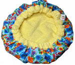 Natural Hair Product - Self Care - Hair Repair Treatment Cap - Deep Conditioning Heat Cap - Microwavable Thermal Cap  - Spring Flowers