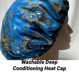 Deep Condition Heat Cap - Natural Hair Repair Treatment - Washable Heat Cap - Thermal Cap - Curly Hair Product - Odyssey
