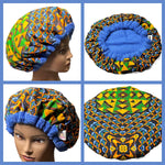 Deep Conditioning Heat Cap - Curly Hair Product - Microwaveable Thermal Cap  - Washable Heat Cap - African Inspiraton