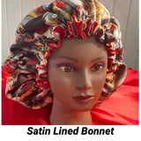 Satin Lined Sleeping Bonnet - Healthy Hair No Frizz Bonnet - Las Elegantes