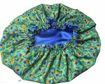 Microwavable Deep Conditioning Heat Cap  - Washable - with matching Sleeping Bonnet - Jade