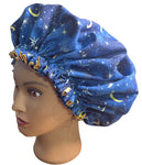 Love You to the Moon and Back! Lined Sleeping Bonnet