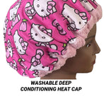 Hello Kitty Washable Deep Conditioning Heat Cap